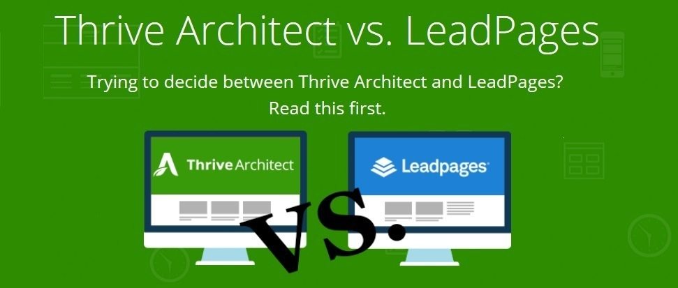 thrive architect vs leadpages