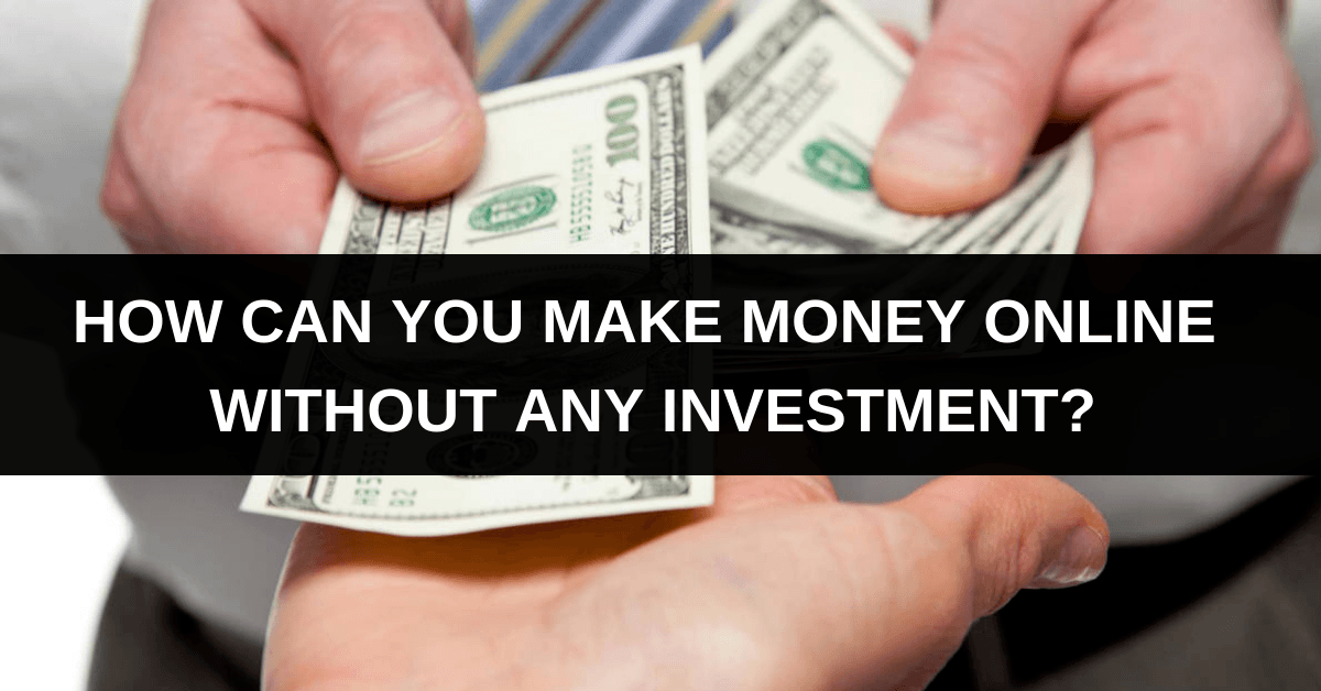 can you make money online